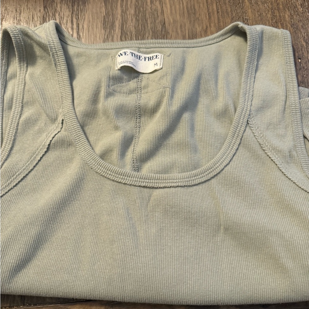 We The Free Sage Green Tank Top
